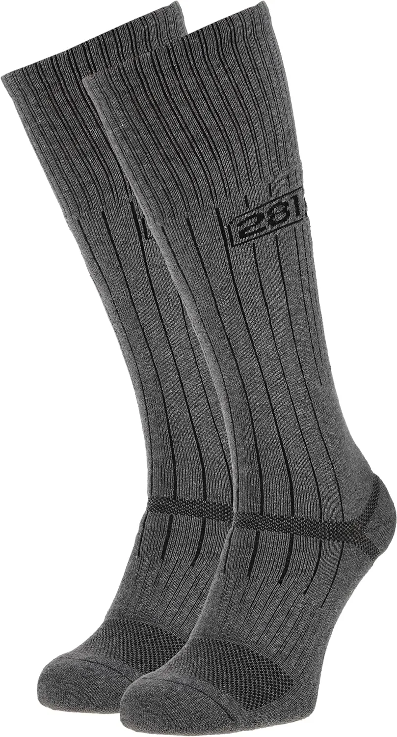 281Z Military Demi Season Breathable Mid Calf Uniform Boot Socks - Army Tactical Trekking Hiking - Outdoor Fishing Hunting