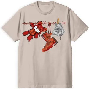 AJ 4 Brick by Brick 4s Shirt, Shoes Drip, Shirts Match Sneakers 2D Sneaker T-Shirt Teee