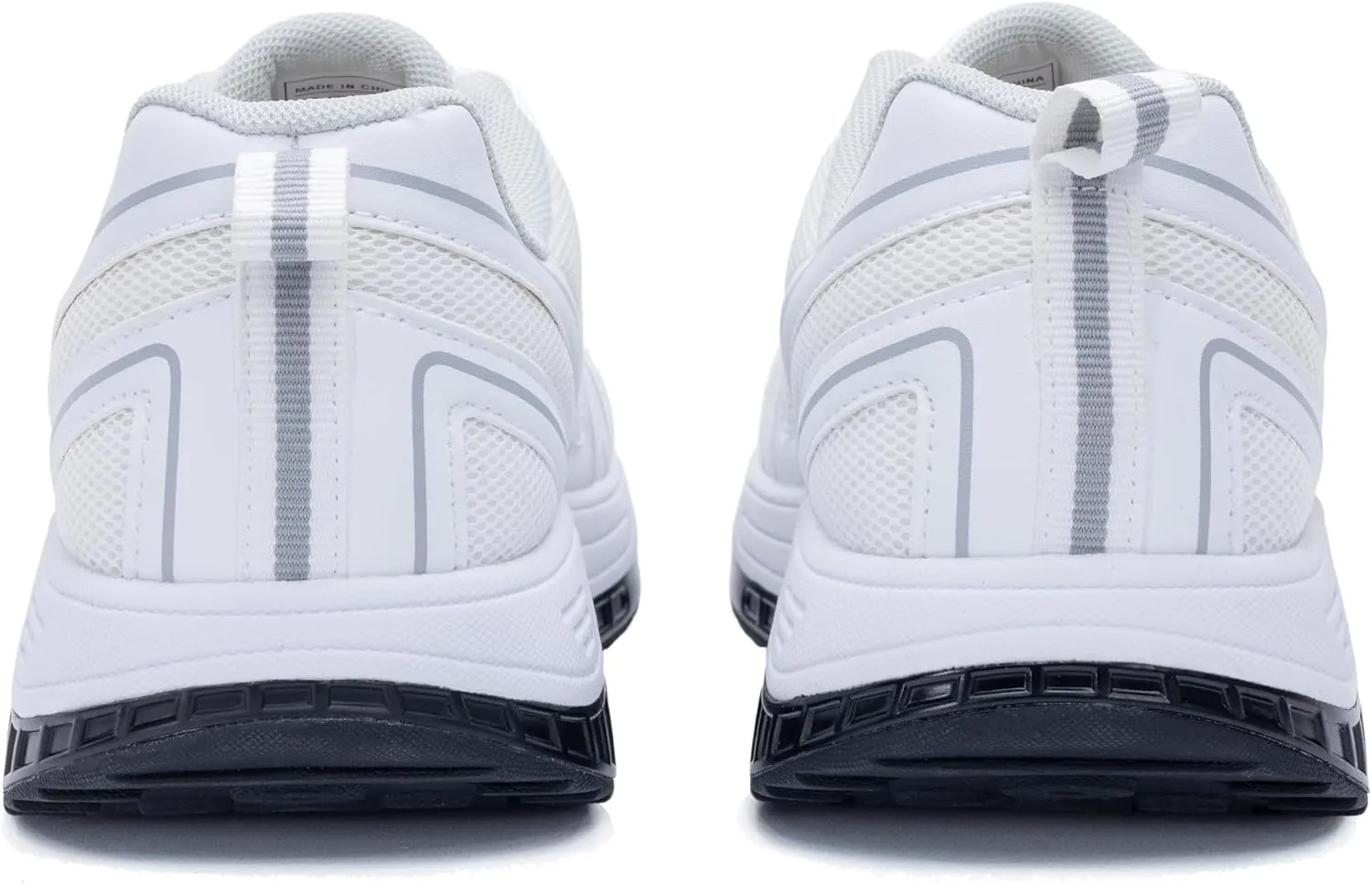 AOV Men's Walking Shoes Arch Support Plantar Fasciitis Sneakers Orthotic Fashion Tennis Sneakers for Gym Workout