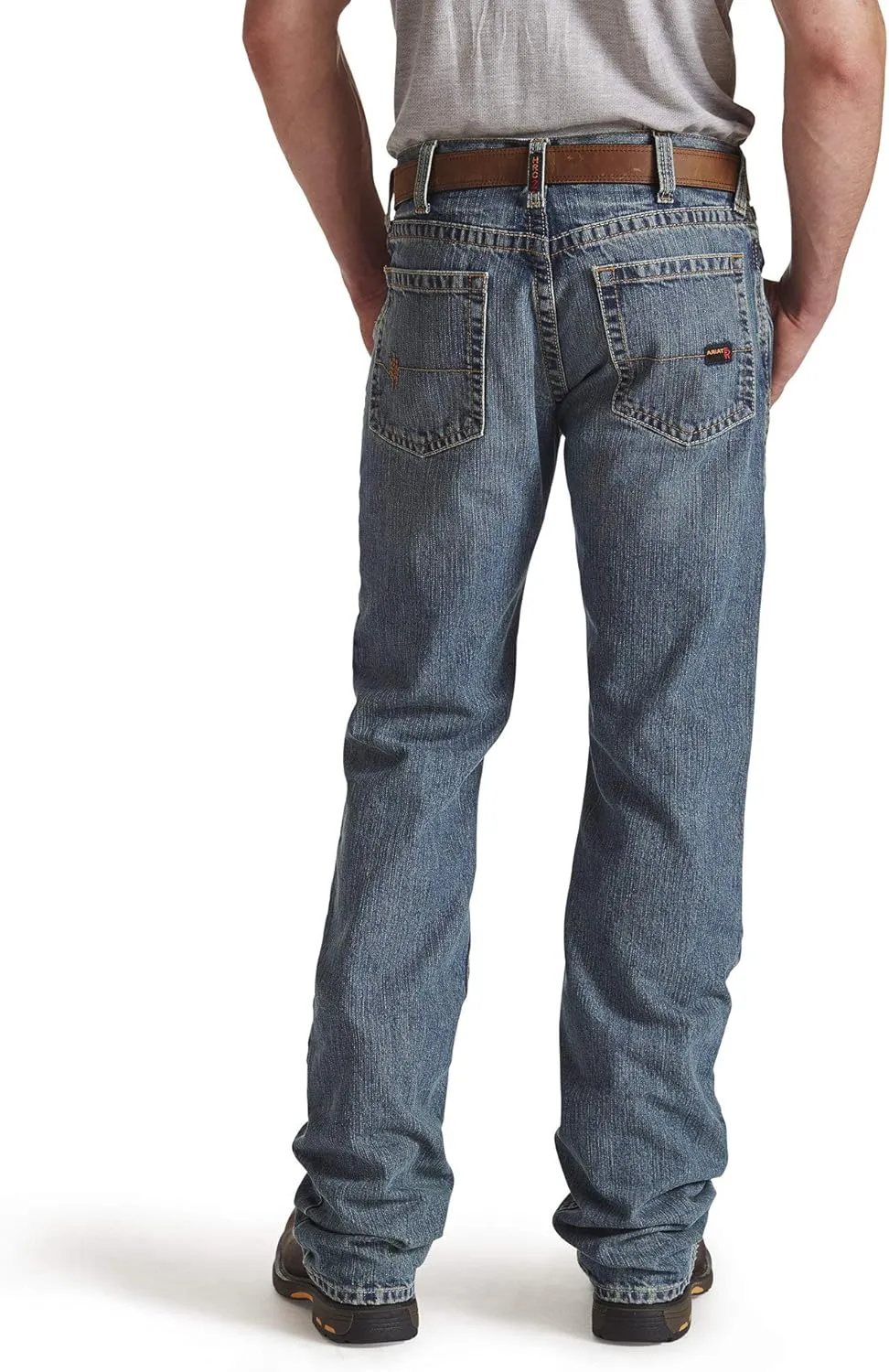 Ariat Men's Rebar M5 Straight Durastretch Edge Straight Leg Jean