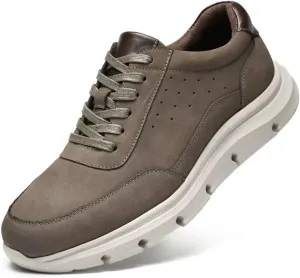 Arkbird Leather Loafers, Casual Slip-On Sneaker Shoes for Men