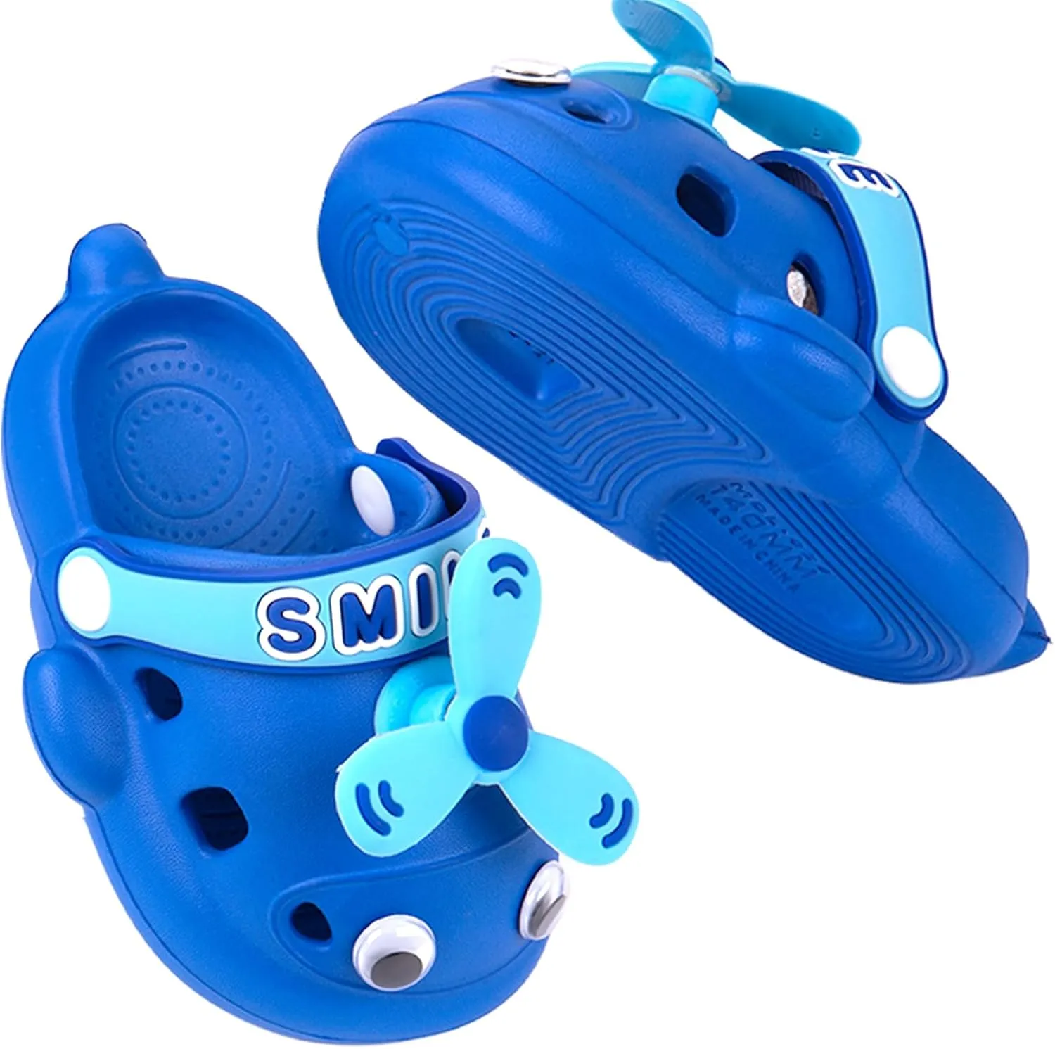 Baby Girls Boys Sandals Kid's Cute Lightweight Shoes Summer Premium Cartoon Sandals Children Caterpillar Non-Slip Beach Water Clogs Shoes Garden Slipper