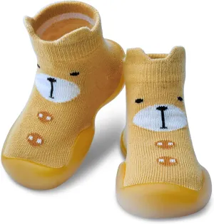 Baby Shoes Boys Girls First Walking Shoes Non Slip Soft Sole Sneakers Toddler Infant Babygirl Sock Shoes