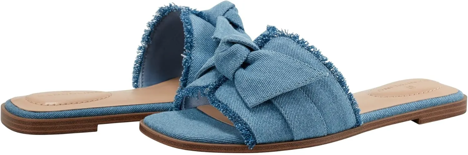 Bandolino Women's Vallen Flat Sandal