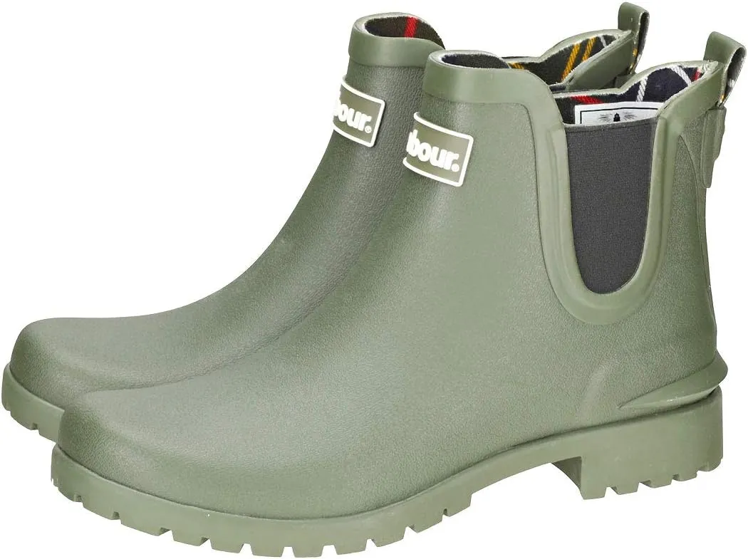 Barbour Womens Wilton Waterproof Outdoor Rain Boots