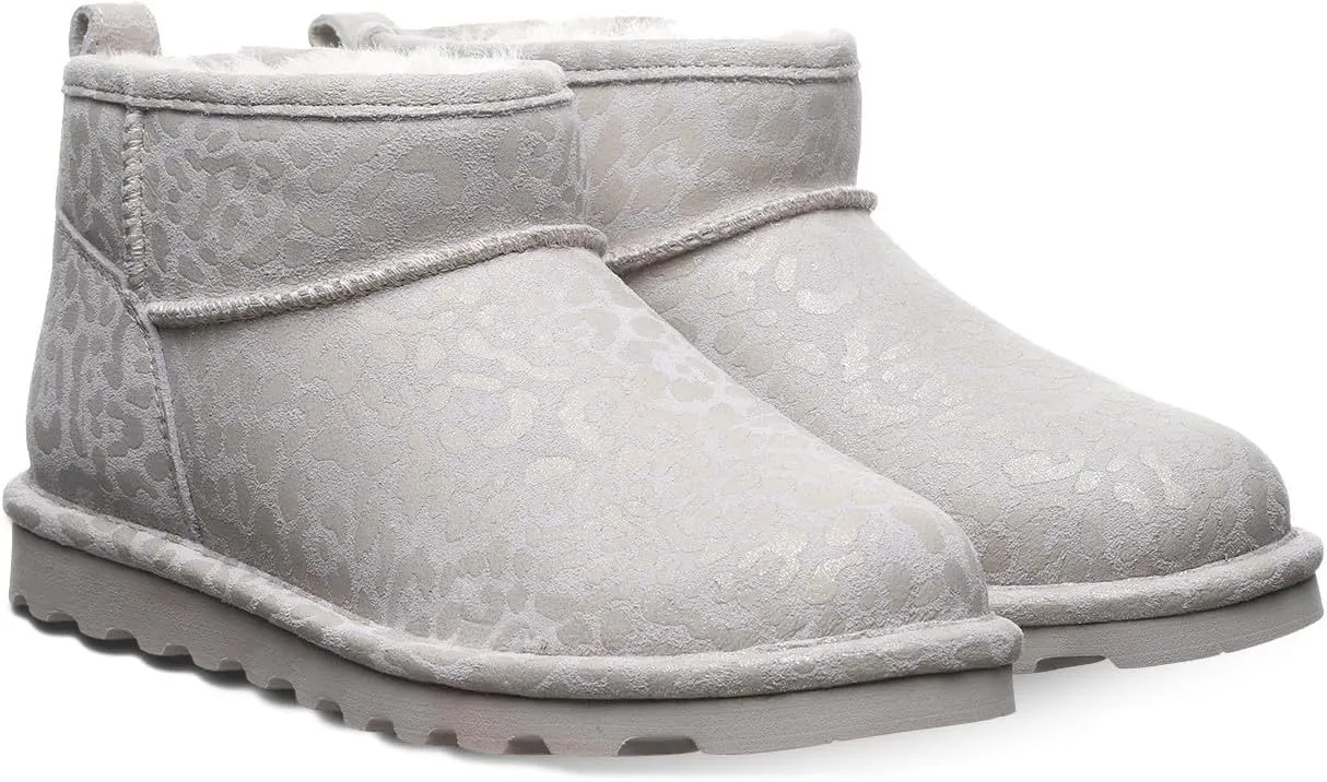 BEARPAW Women's Shorty Exotic Boot | Women's Ankle Boot | Comfortable Winter Boot