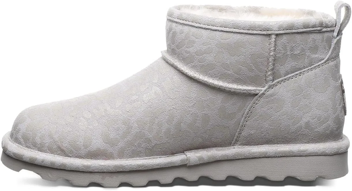 BEARPAW Women's Shorty Exotic Boot | Women's Ankle Boot | Comfortable Winter Boot