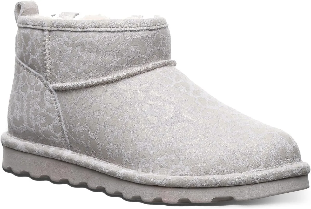 BEARPAW Women's Shorty Exotic Boot | Women's Ankle Boot | Comfortable Winter Boot
