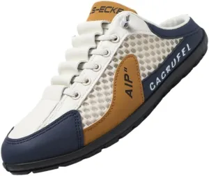 Big Size Men's Comfortable Slippers - Breathable Non-Slip Sports Sandals & Outdoor Walking Fashion Color Block Design