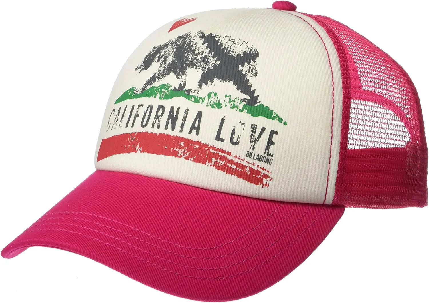 Billabong Women's California Love Pitstop Adjustable Trucker Hat
