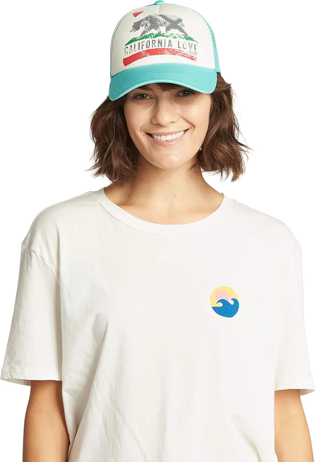 Billabong Women's California Love Pitstop Adjustable Trucker Hat