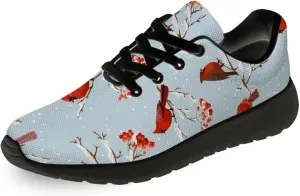 Bird Print Shoes for Men Women Lightweight Comfort Running Tennis Walking Sneakers Bird Lover Gifts for Him Her