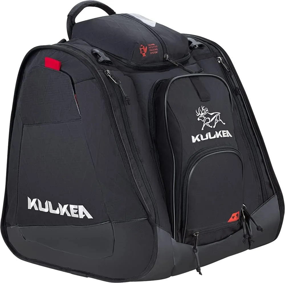 Boot Trekker Ski Boot Backpack - Ski Boot Bag With External Helmet Sling - Durable, Spacious, Water Resistant Gear & Boot Storage