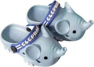 Boys and Girls Elephant Slippers | Non-Slip, Wear-Resistant, Poolside or Water Activities | Clogs for kids - Soft Rubber Sandals