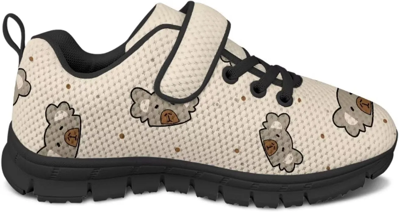 Boys Girls Lightweight Sports Sneakers Kids Animal Running Shoes Breathable Comfort Walking Shoes with One Strap US 11-15