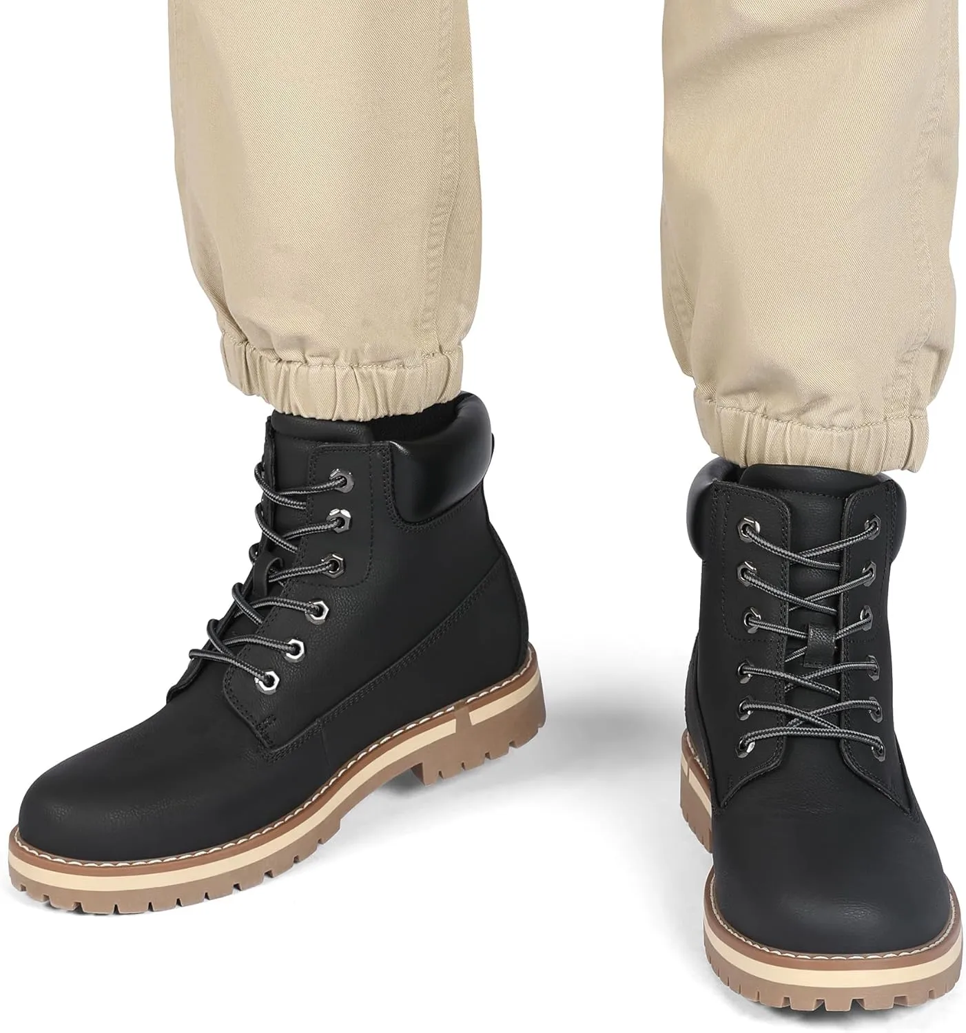 Bruno Marc Men's Classic Winter Fall Boots Outdoor Work Boots 2.0
