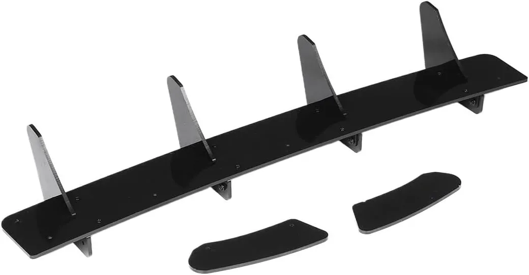 Car Rear Bumper Diffuser Tail Apron Flaps Side Splitters Compatible for VW Golf 7 GTI MK7 2013-2016 Rear Spoiler Lip