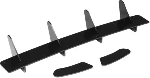 Car Rear Bumper Diffuser Tail Apron Flaps Side Splitters Compatible for VW Golf 7 GTI MK7 2013-2016 Rear Spoiler Lip
