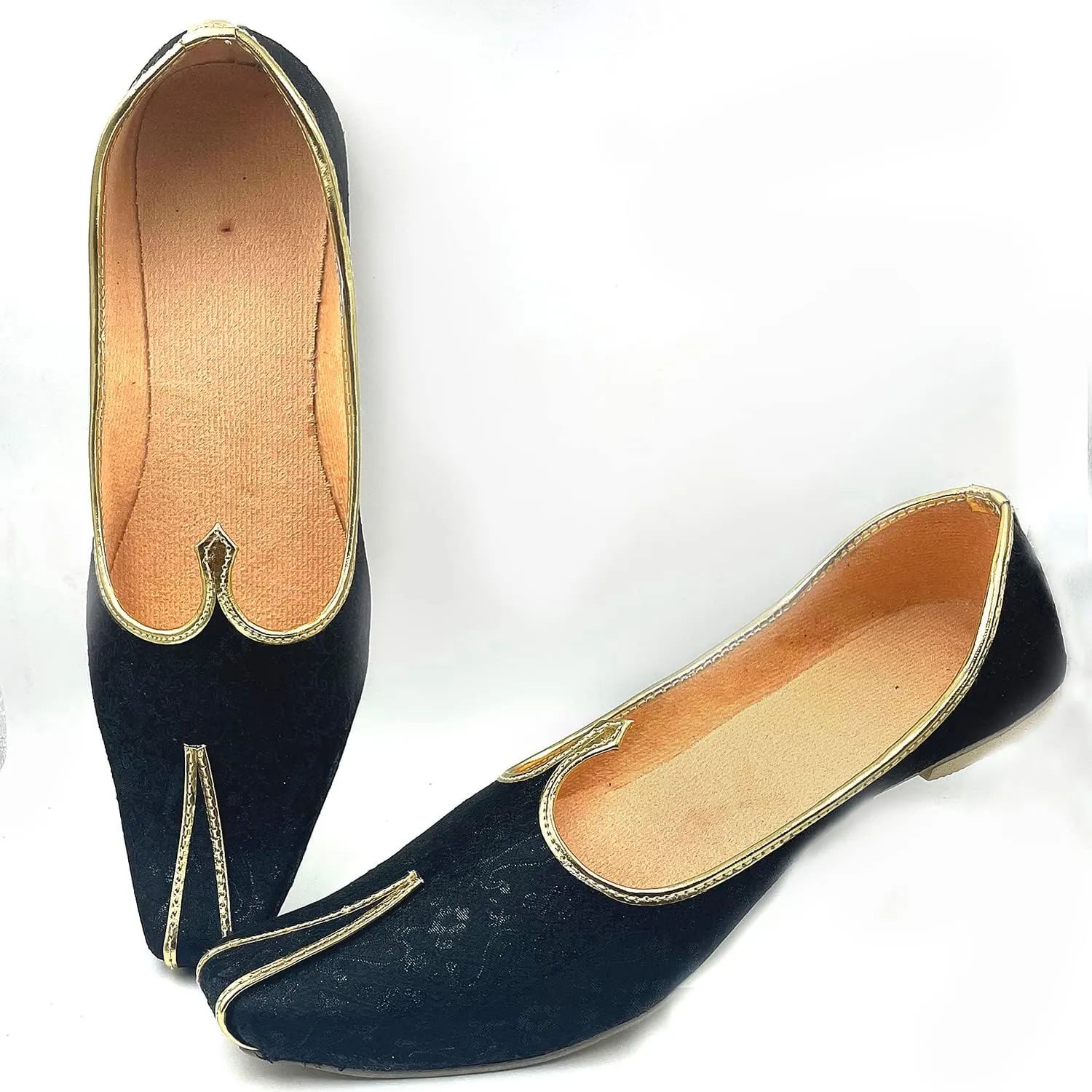 Chandrakala Wedding Nagra Shoes for Men Flats Punjabi Jutti (MF101)