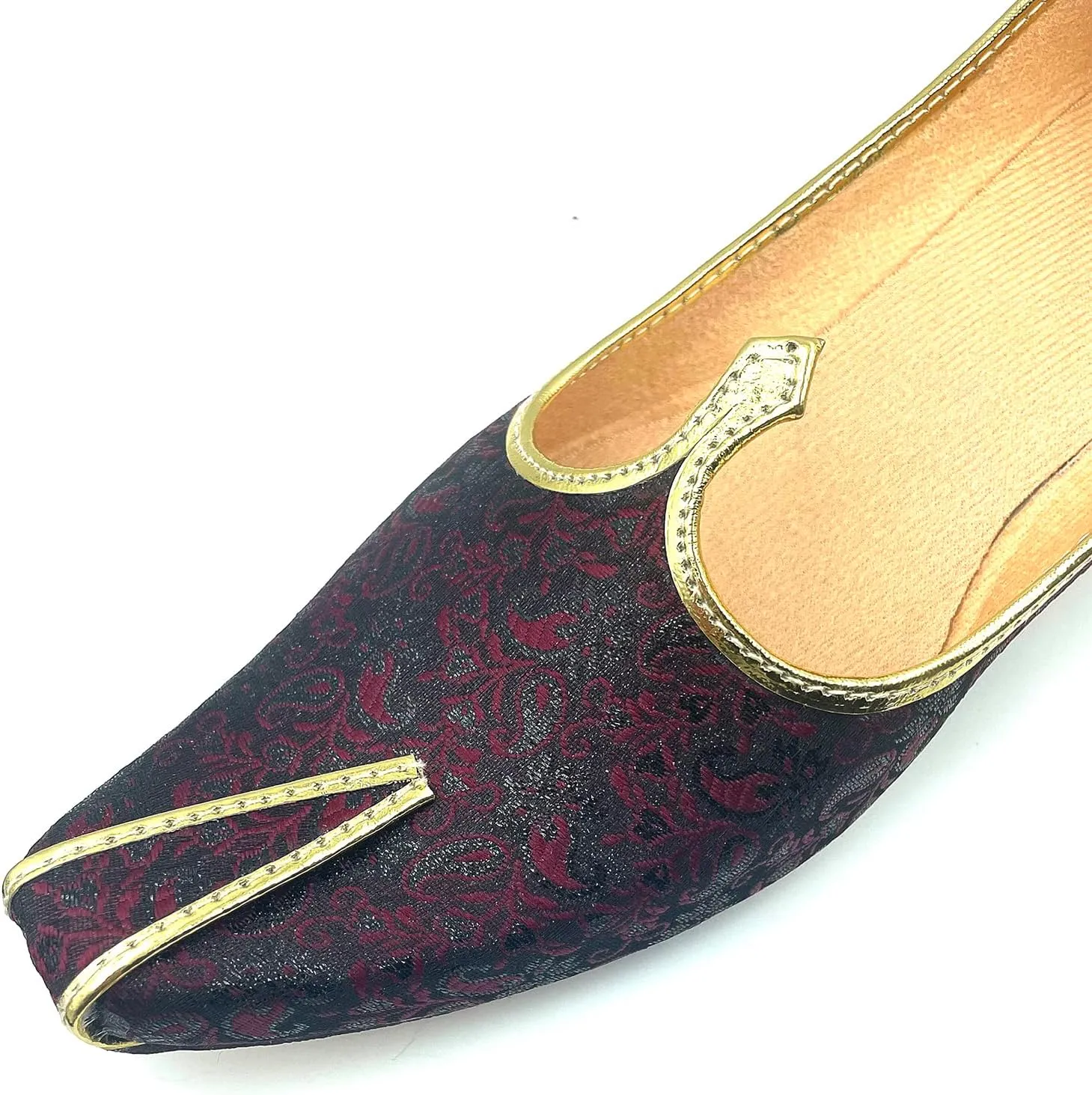 Chandrakala Wedding Nagra Shoes for Men Flats Punjabi Jutti (MF101)