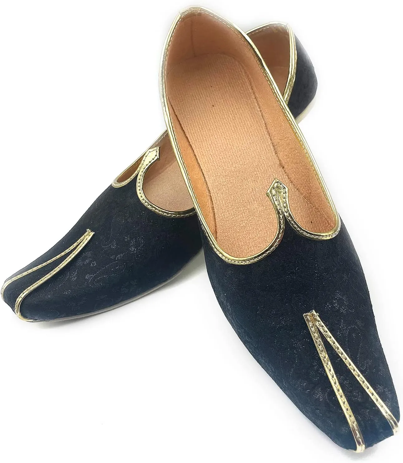 Chandrakala Wedding Nagra Shoes for Men Flats Punjabi Jutti (MF101)