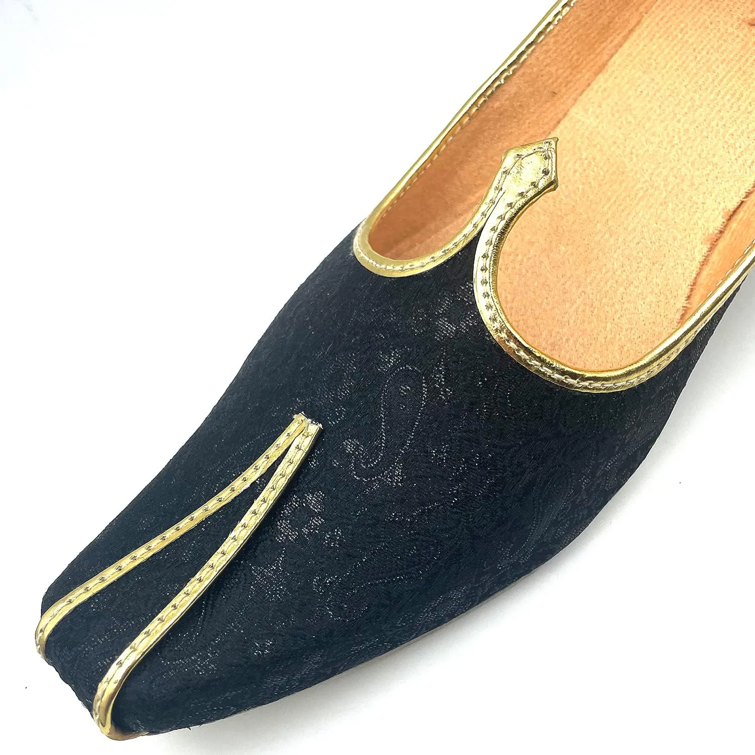 Chandrakala Wedding Nagra Shoes for Men Flats Punjabi Jutti (MF101)