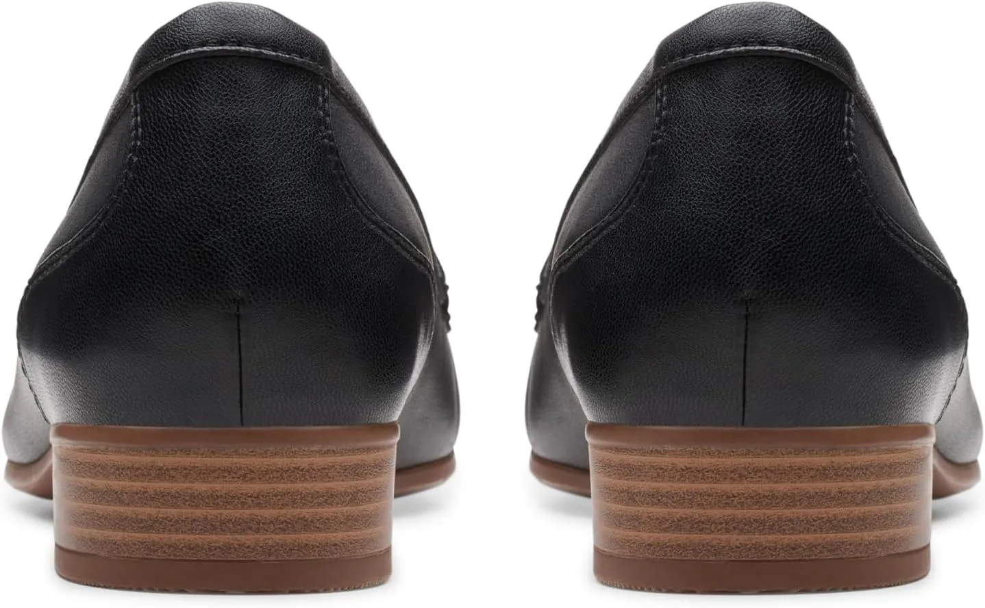 Clarks Womens Block Heel Loafers