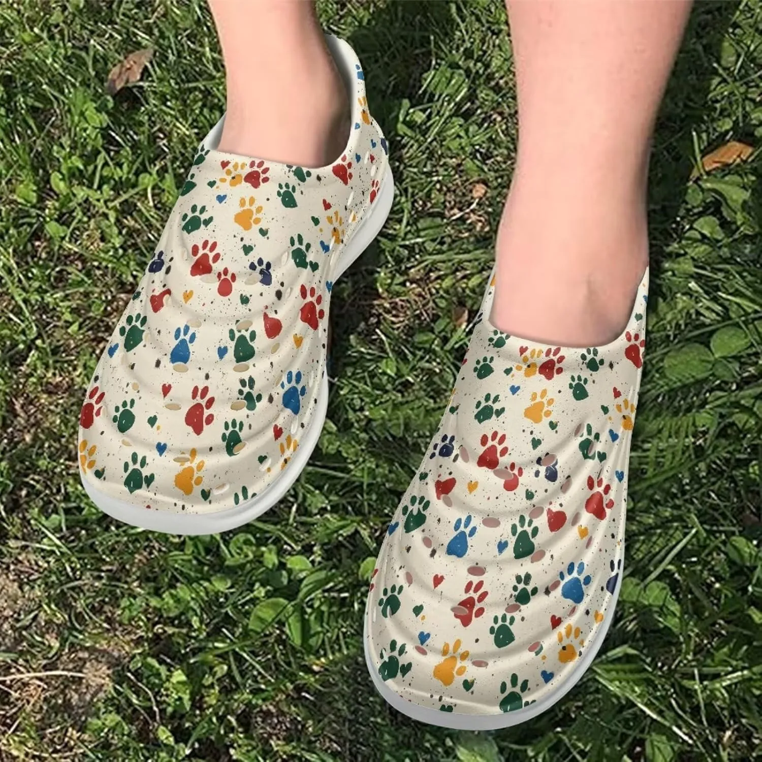 Clogs Boys Girls Kids Trendy Tie-dye Garden Shoes Slip on Sandals Water Summer Shoes for Outdoor Beach Pool