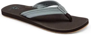 Cobian Men’s Anchor Synthetic Leather Strap Flip-Flop Sandals