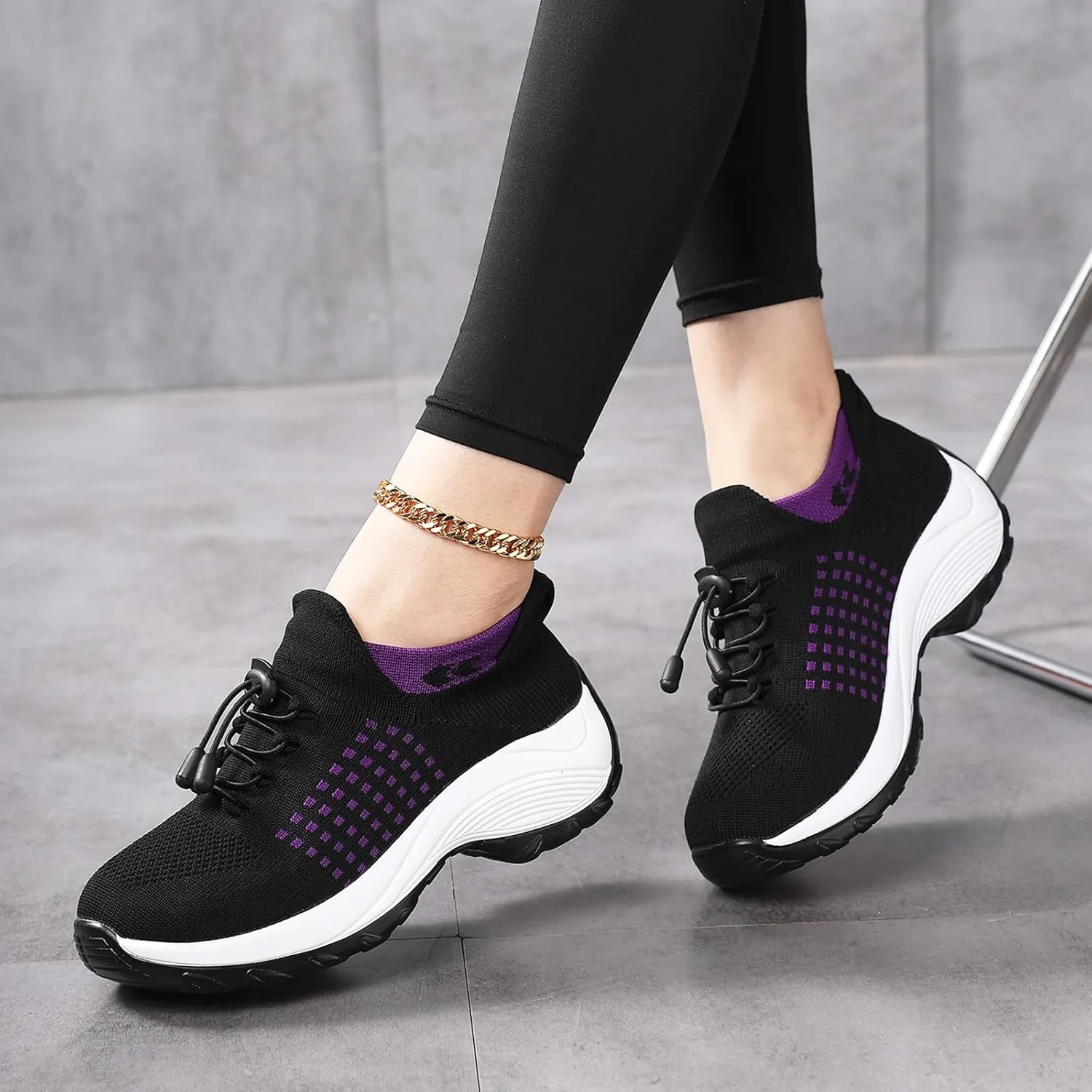 Comfort Wear Orthowear Shoes for Women&Men Orthopedic Shoes Lightweight Casual Breathable Running Walking Sneakers Non Slip Stretch Cushion Shoe Athletic Ortho Comfortwear for Plantar Fasciitis Unisex