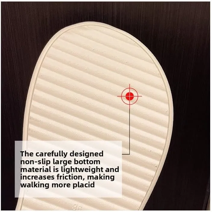 Cool slippers women's summer wear 2025 new platform beach shoes Internet celebrity women's casual lazy fashion one-word slippers