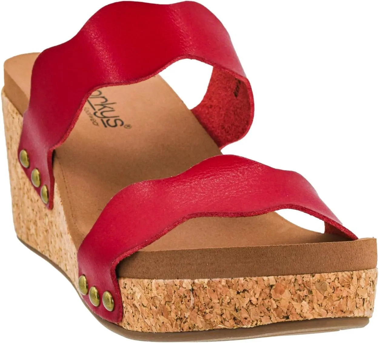 Corkys Footwear Obviously 2.5-Inch Double Strap Wedge, Trendy and Chic Strap Design, Comfortable, Lightweight Summer Wedges