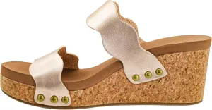 Corkys Footwear Womens Obviously Wedge - Featuring a 2.5-Inch Heel, 2 Wavy Straps, And Corkys Signature Soft EVA Insoles For All-Day Comfort and Wear - Chic and Trendy