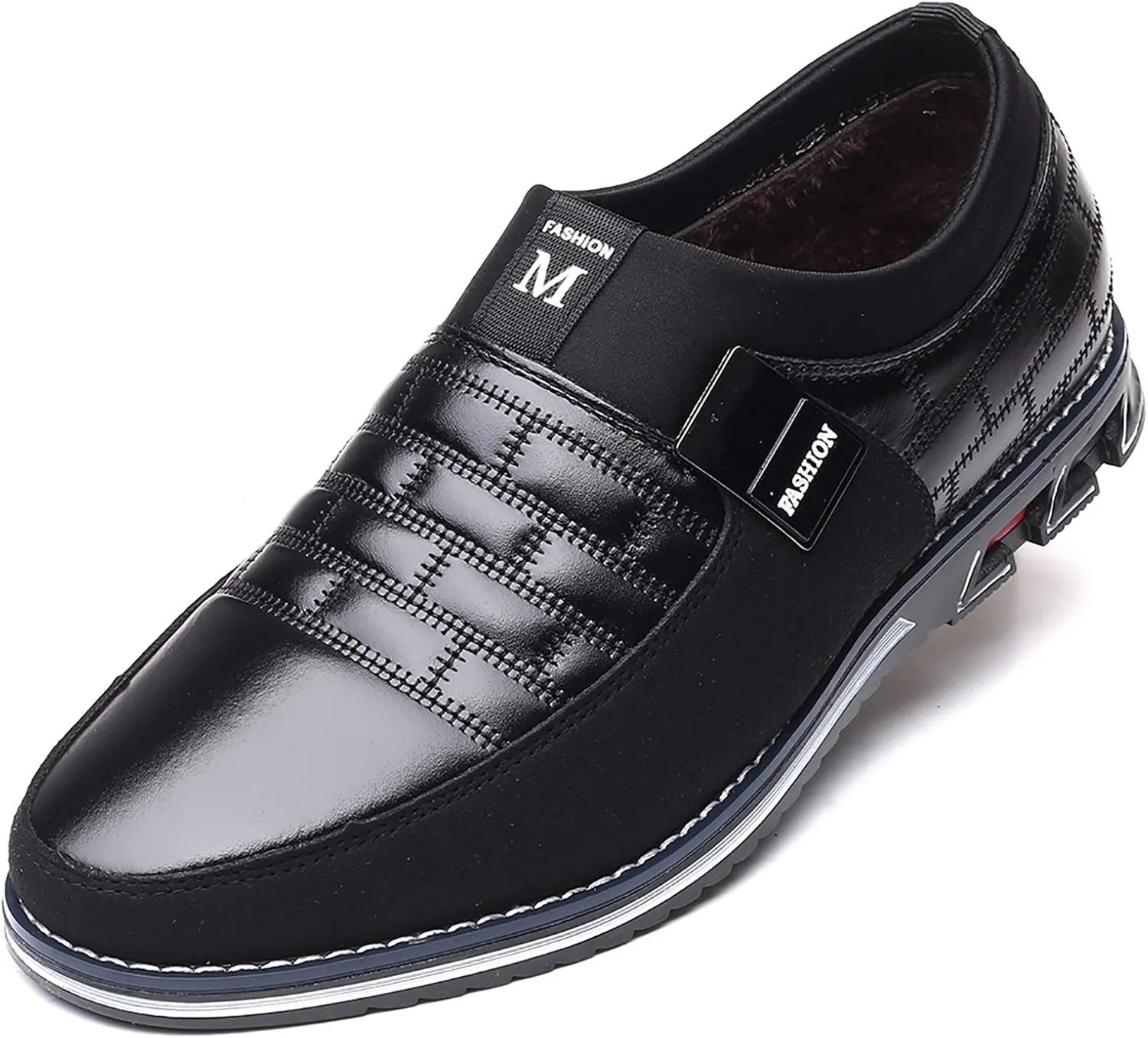 COSIDRAM Mens Casual Shoes Sneakers Loafers Comfort Walking Shoes for Male Business Work Office Dress