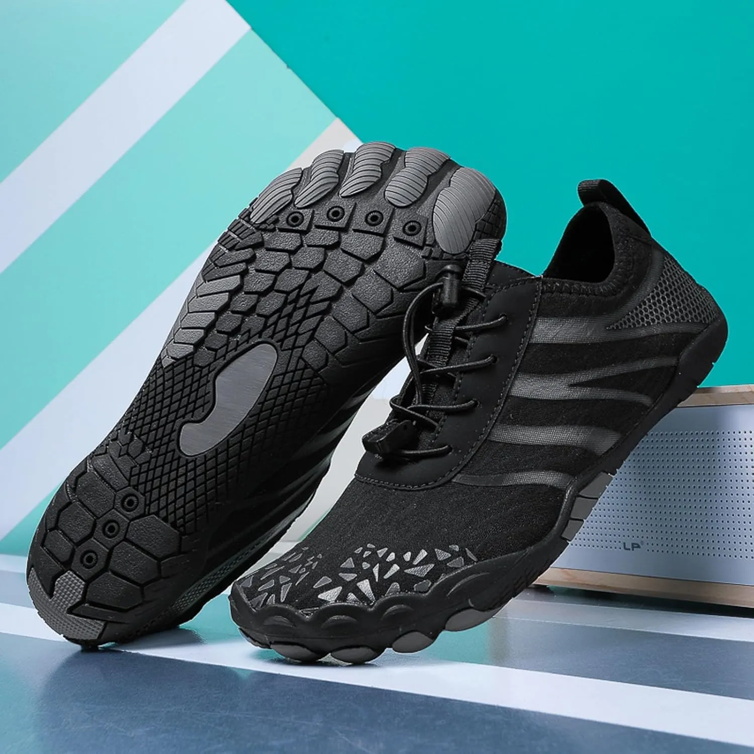 Couples All Seasons Five Finger Water Shoes Swimming Shoes Men and Women Multifunctional Yoga Shoes Barefoot Shoes Women