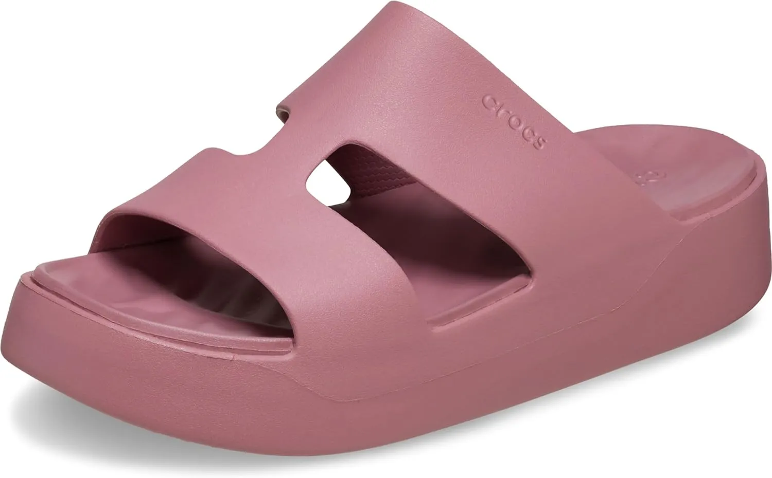 Crocs Women's Getaway Platform H-Strap Sandals, Wedge Sandals for Women