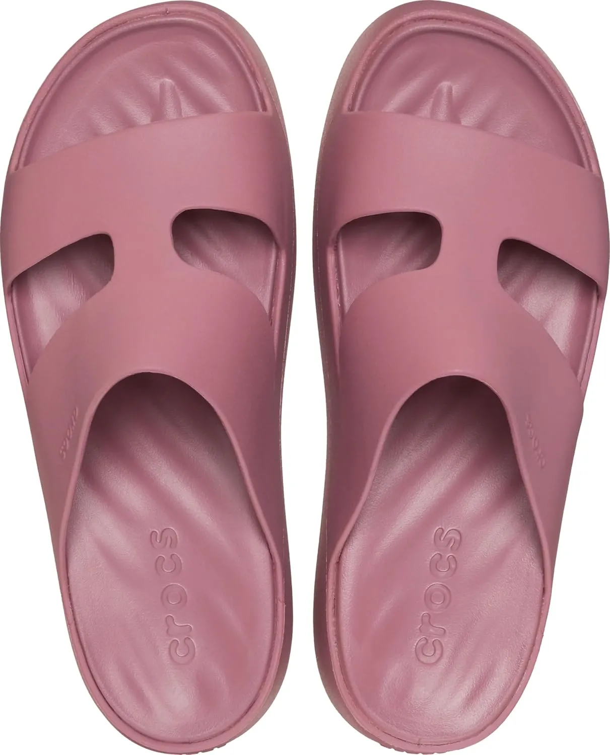 Crocs Women's Getaway Platform H-Strap Sandals, Wedge Sandals for Women