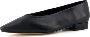CUSHIONAIRE Gabor Women's Pointed Toe Slip-On Flat  Memory Foam, Wide Widths Available