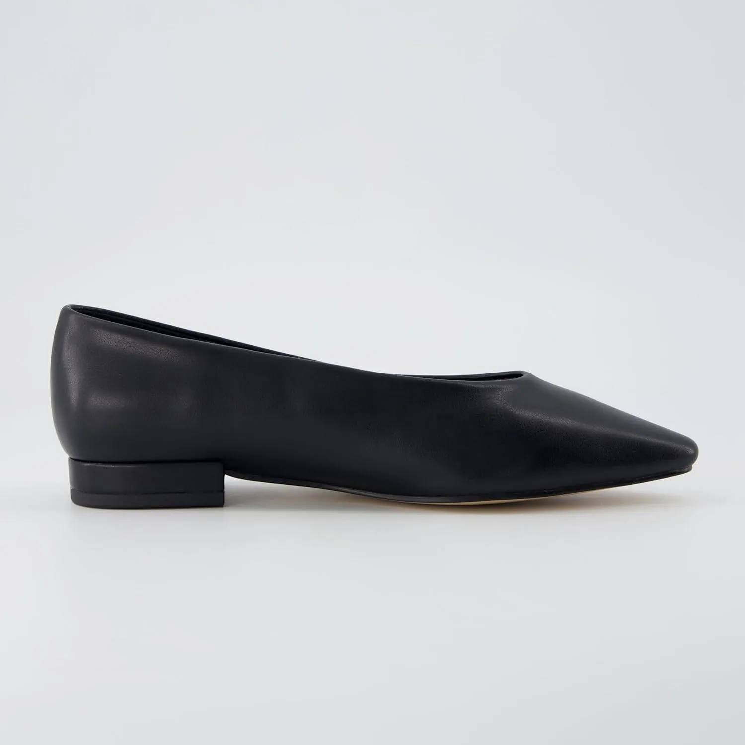CUSHIONAIRE Gabor Women's Pointed Toe Slip-On Flat  Memory Foam, Wide Widths Available