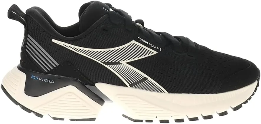 Diadora Womens Mythos Blushield Vigore 2 Running Sneakers Shoes - Black