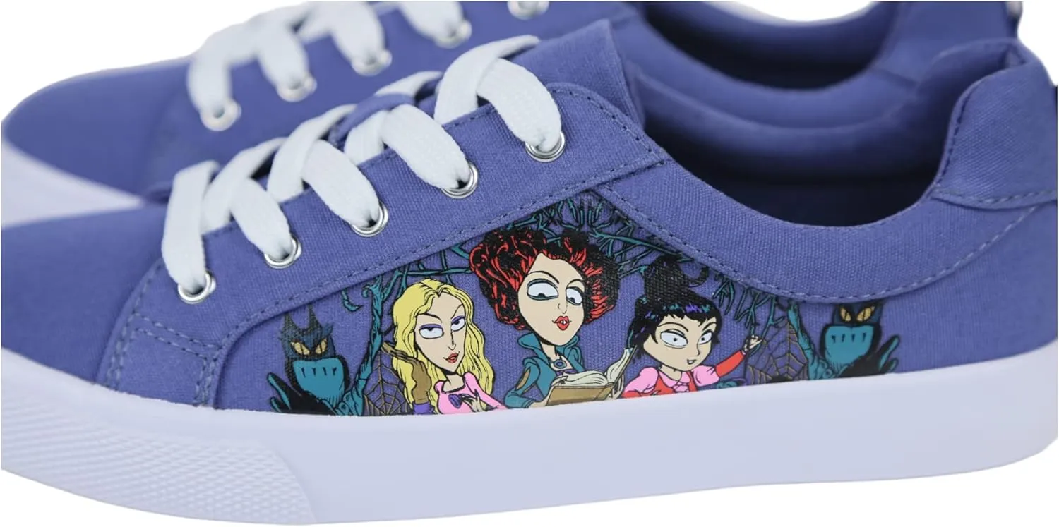 Disney Hocus Pocus Woman's Canvas Shoe Sneaker