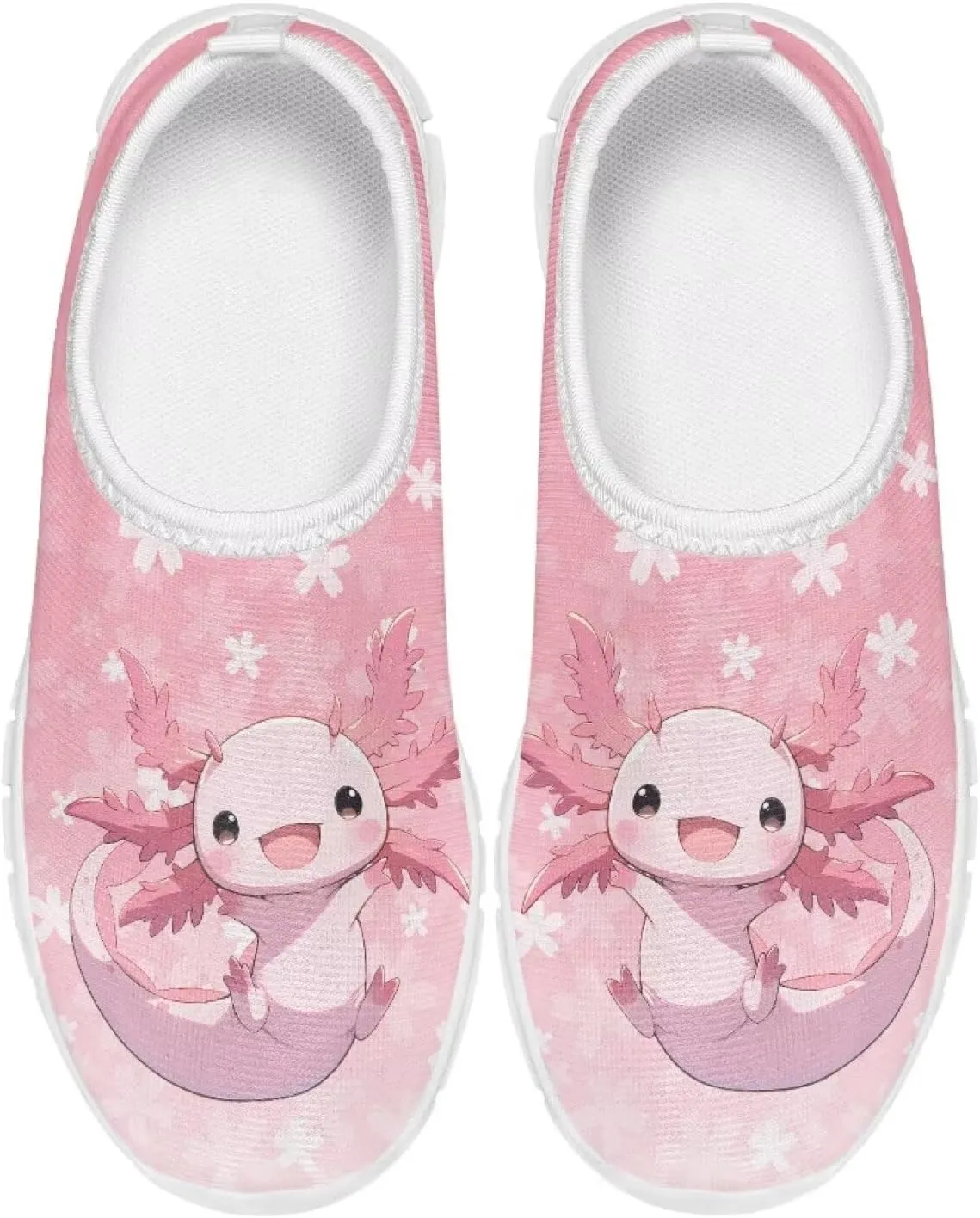Doojoayie Little Girls Slip-On Walking Shoes for Kids Active Running Play