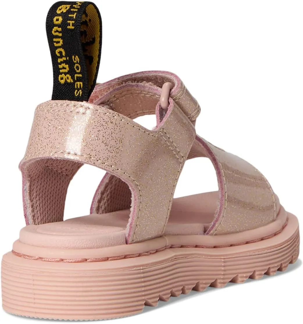Dr. Martens Girl's Marlowe Hearts (Little Big Kid) Sandal