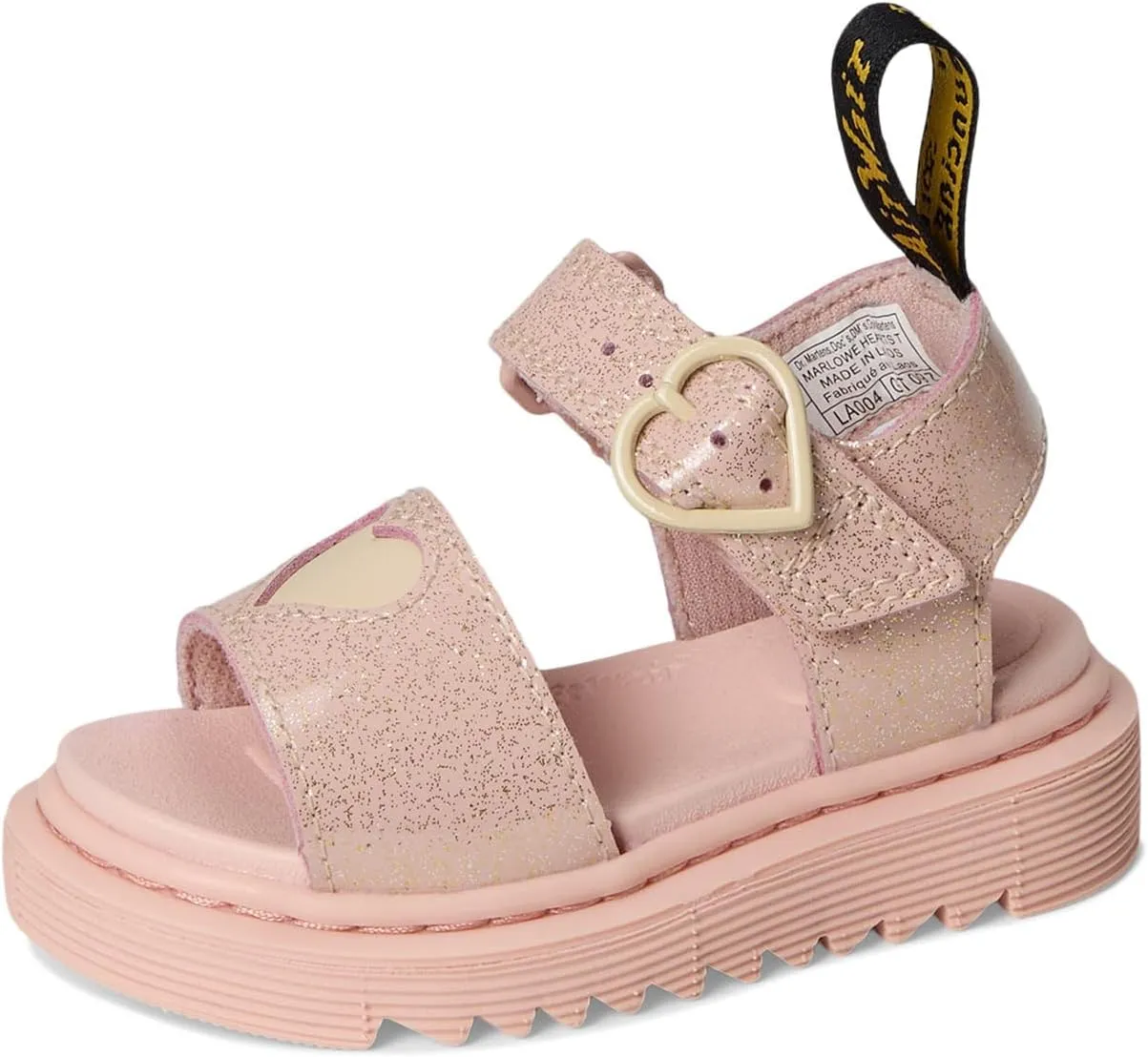 Dr. Martens Girl's Marlowe Hearts (Little Big Kid) Sandal