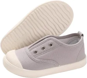 E-FAK Toddler Shoes Boys Girls Canvas Sneaker Slip-On Kids Shoes Light Weight Fashion Casual Running Shoes(Toddle/Little Kids/Baby)