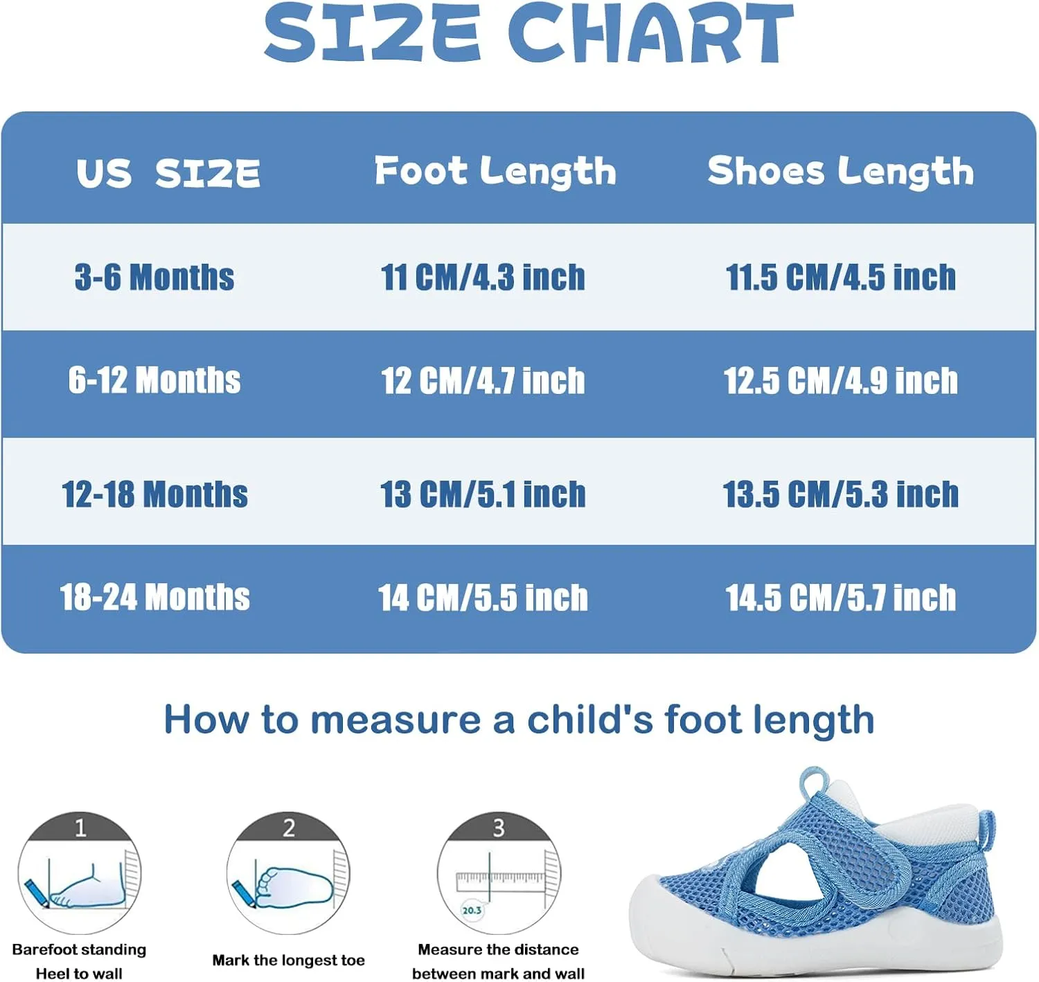 ESTAMICO Baby Girls' Summer Sandals Toe Protection Athletic Sports Sandal Non-Slip First Walking Shoes