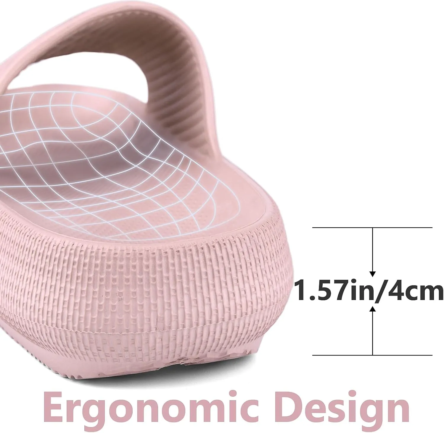 FJWYSANGU Kids Cloud Slides丨Boys Girls Bathroom Shower Sandals丨Open Toe Thick Sole Slip on Slippers丨Summer Non-slip Beach Pool Shoes