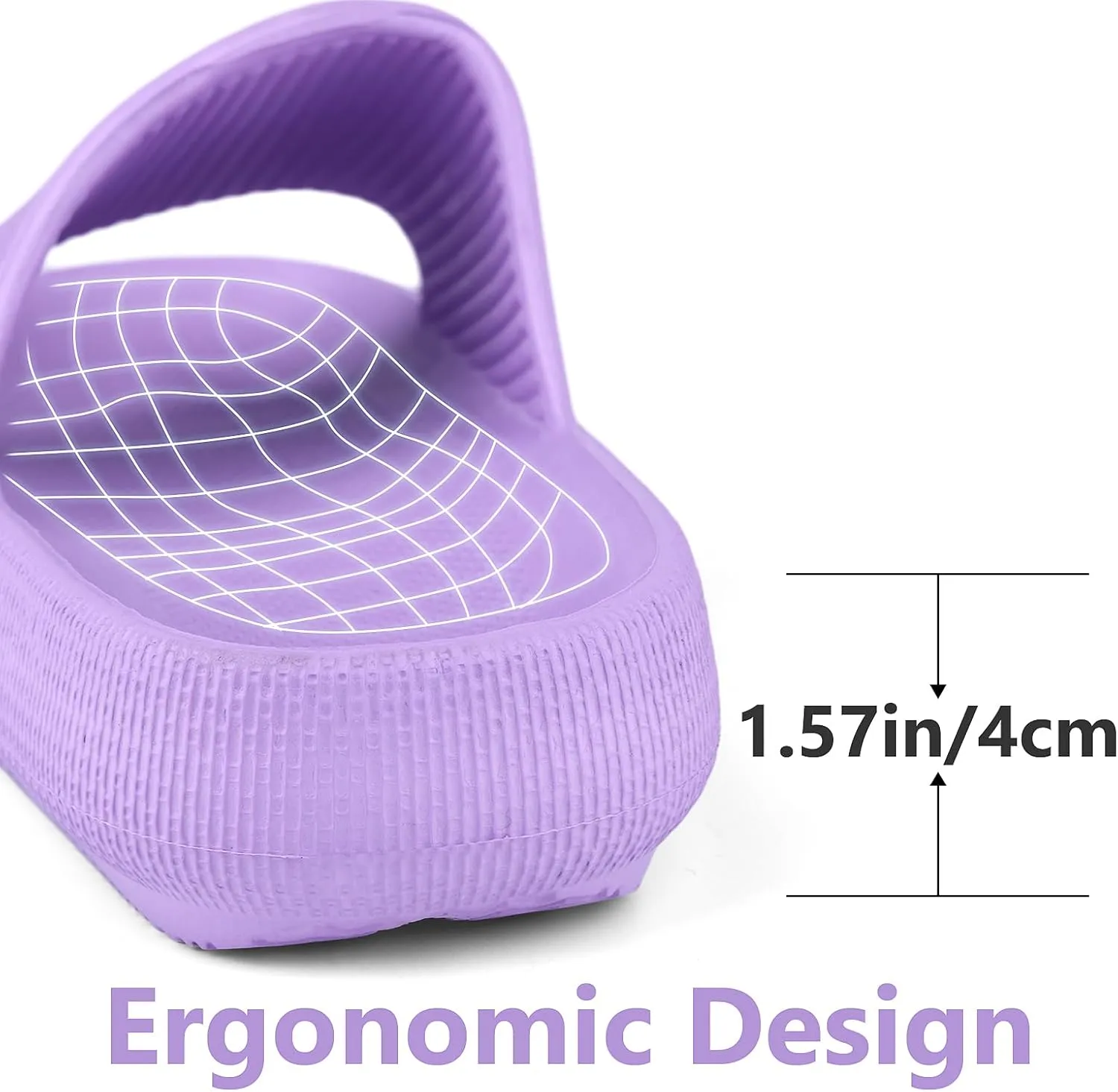 FJWYSANGU Kids Cloud Slides丨Boys Girls Bathroom Shower Sandals丨Open Toe Thick Sole Slip on Slippers丨Summer Non-slip Beach Pool Shoes