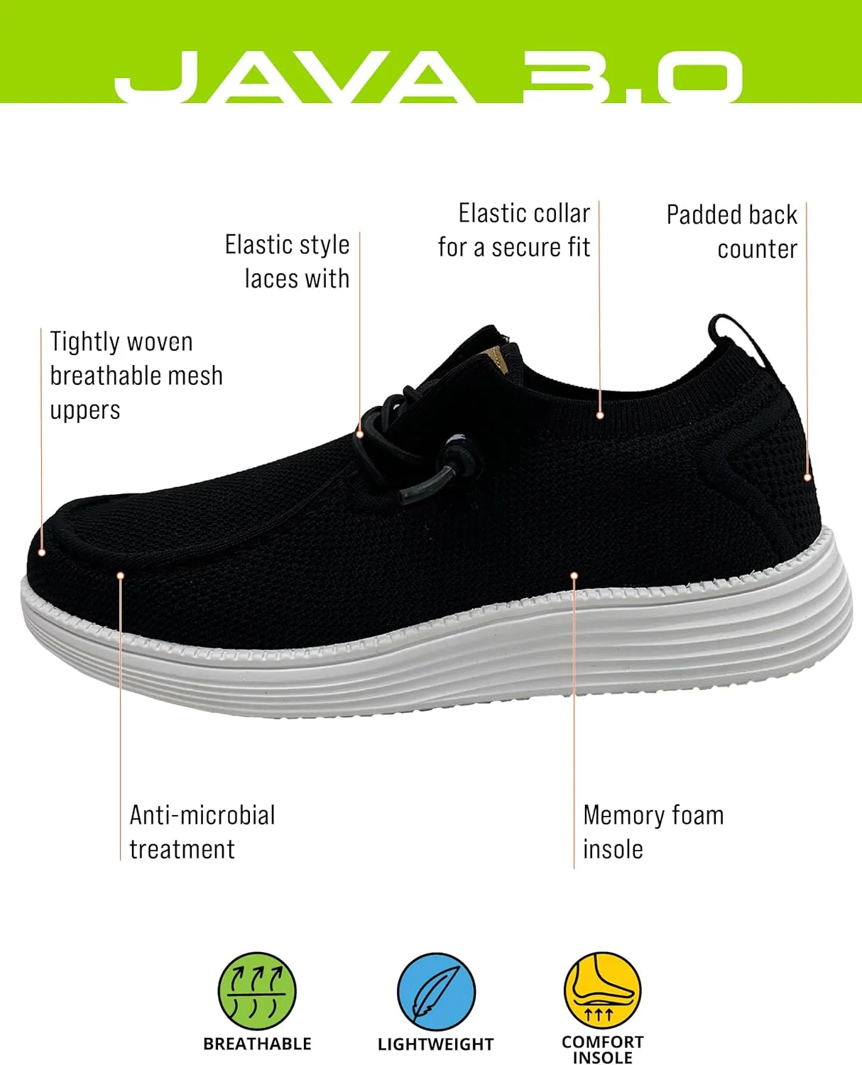 FROGG TOGGS Women's Java 3.0 Casual Lace-Up Water Shoe