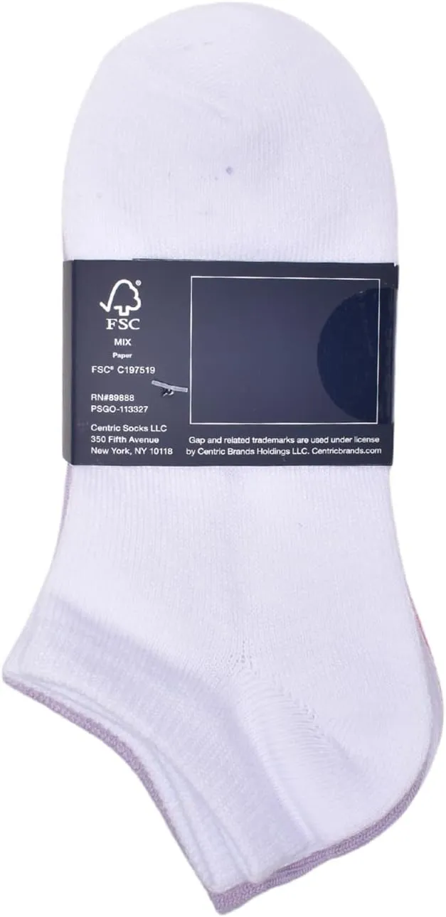 GAP Girls Low Cut Socks, Multi-Pack Kids Socks, Soft & Stretchy, Comfortable